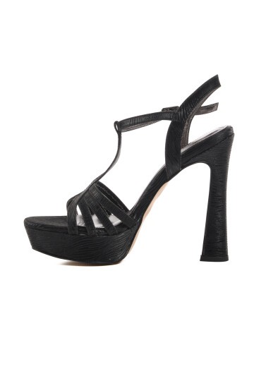 Pierre Cardin Siyah Kadın Sandalet