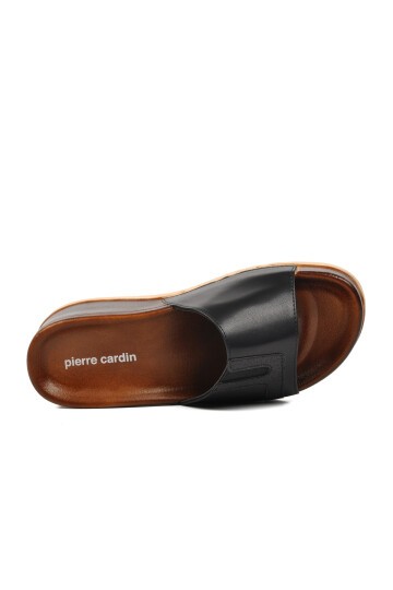Pierre Cardin Siyah Kadın Terlik