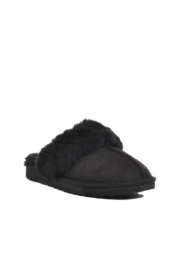 Pierre Cardin Siyah Kadın Terlik