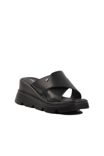 Pierre Cardin Siyah Kadın Terlik
