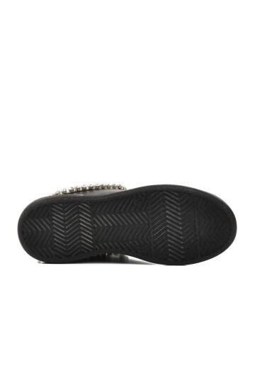 Siyah Taşlı Kadın Sneaker 7081 Z