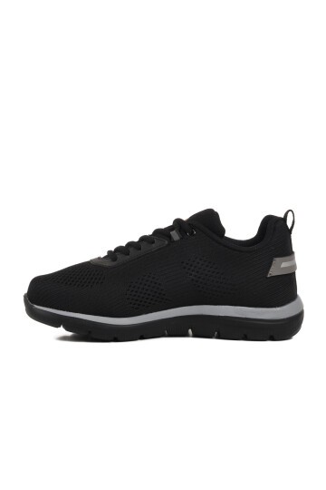 Siyah Fileli Unisex Spor Ayakkabı BST-652 G