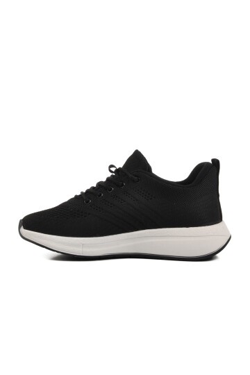Siyah Fileli Unisex Spor Ayakkabı Molen 118 G