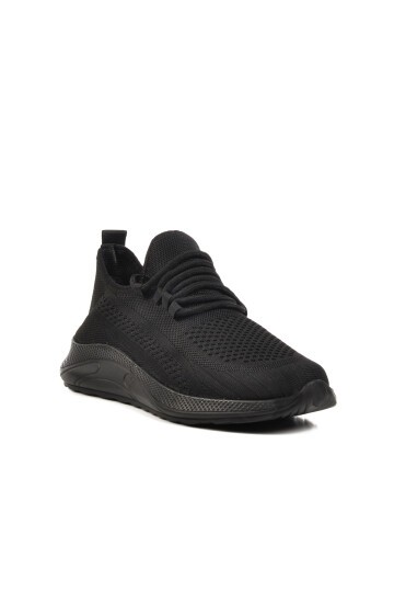 Siyah Fileli Unisex Spor Ayakkabı Pına 101 G