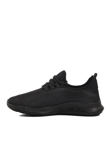 Siyah Fileli Unisex Spor Ayakkabı Pına 101 G