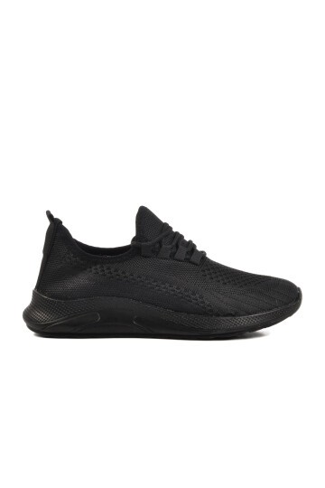 Siyah Fileli Unisex Spor Ayakkabı Pına 101 G