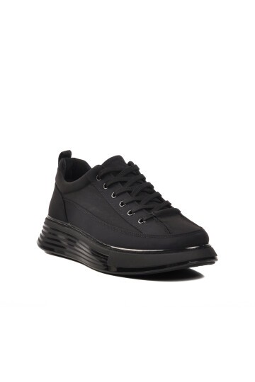 Siyah Tekstil Erkek Sneaker Gabri M