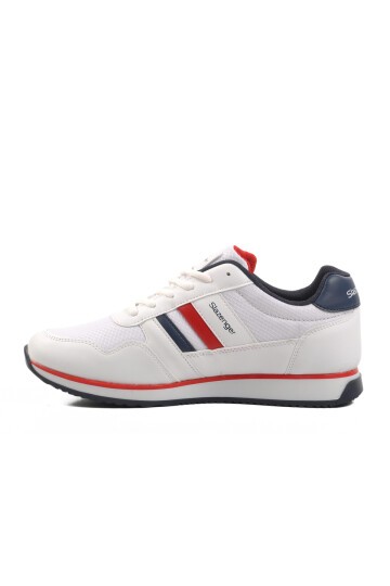 Slazenger Beyaz-Kırmızı Erkek Spor Ayakkabı