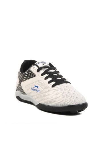 Slazenger Beyaz-Siyah Çocuk Halı Saha Ayakkabısı