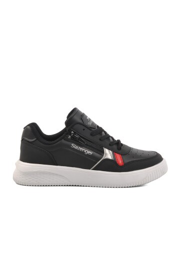 Slazenger Siyah-Beyaz Kadın Spor Ayakkabı