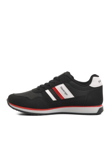 Slazenger Siyah-Kırmızı Erkek Spor Ayakkabı
