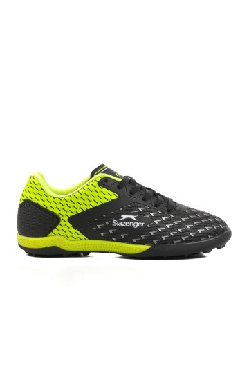 Slazenger Siyah-Yeşil Çocuk Halı Saha Ayakkabısı
