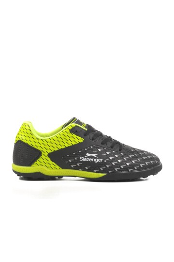 Slazenger Siyah-Yeşil Erkek Halı Saha Ayakkabısı