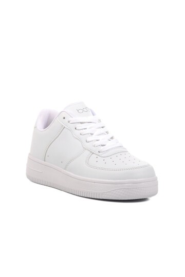Walkway Beyaz-Beyaz Unisex Spor Ayakkabı