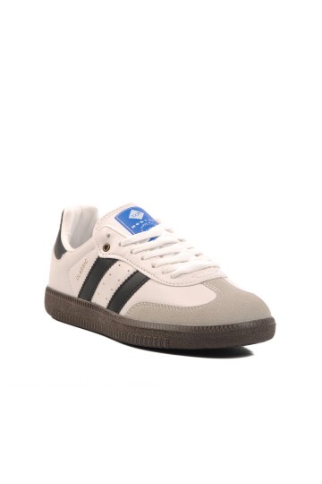 Walkway Beyaz Siyah Unisex Spor Ayakkabı