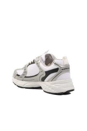 Walkway Beyaz Siyah Unisex Spor Ayakkabı