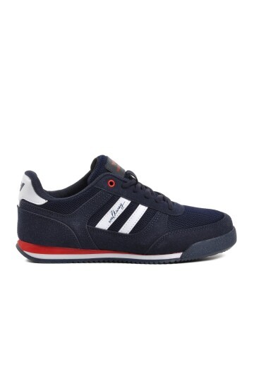 Walkway Lacivert-Beyaz-Kırmızı Unisex Spor Ayakkabı