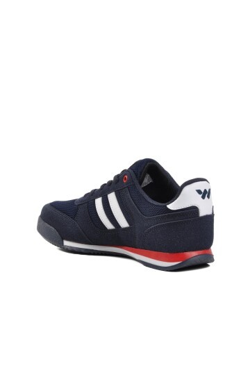 Walkway Lacivert-Beyaz-Kırmızı Unisex Spor Ayakkabı