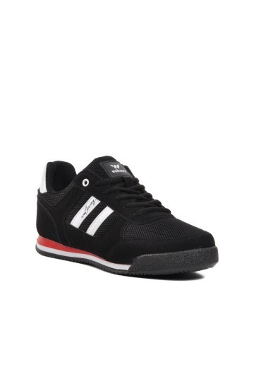 Walkway Siyah-Beyaz Unisex Spor Ayakkabı