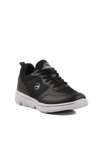Walkway Siyah Beyaz Unisex Spor Ayakkabı