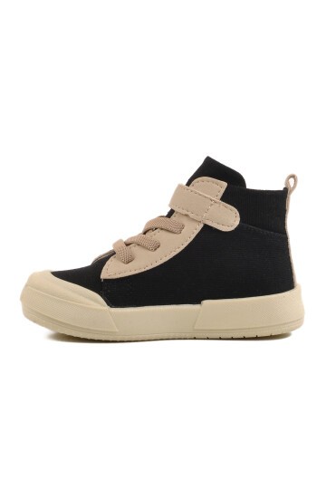 Walkway Siyah Cırtlı Çocuk Sneaker