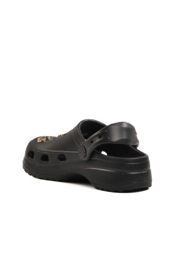 Walkway Siyah Unisex Sabo Çocuk Terlik 205 F