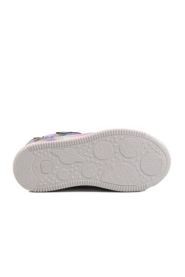 Walkway Siyah Cırtlı Kız Çocuk Sneaker
