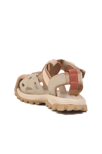Bej Hafif Çocuk Sandalet 25Y614 F