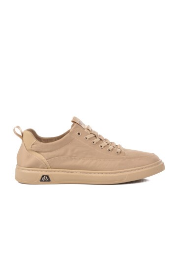 Bej Tekstil Hafif Erkek Sneaker 25Y510-2 M