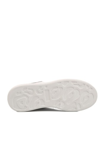 Beyaz Hakiki Deri Erkek Sneaker Premium 02028 M