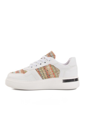 Beyaz Hafif Kadın Sneaker 13007 Z