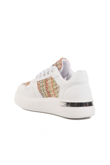 Beyaz Hafif Kadın Sneaker 13007 Z