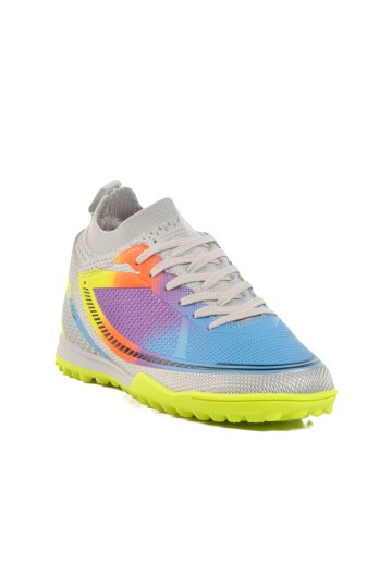 Gri Çoraplı Unisex Halı Saha Ayakkabısı GH-251-141 G