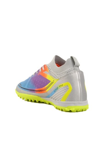 Gri Çoraplı Unisex Halı Saha Ayakkabısı GH-251-141 G