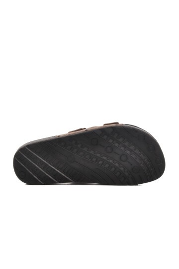 Kahve Nubuk Erkek Terlik PC-7241 M