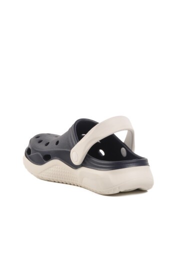 Lacivert Hafif Eva Taban Unisex Sabo Terlik Stella Z