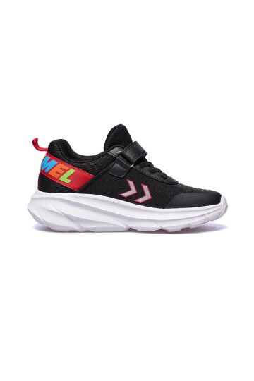 Siyah-Kırmızı Tekstil Çocuk Spor Ayakkabı 900726 Hml Oja Jr