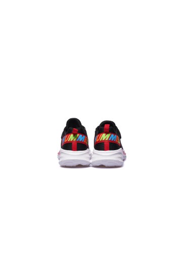 Siyah-Kırmızı Tekstil Çocuk Spor Ayakkabı 900726 Hml Oja Jr