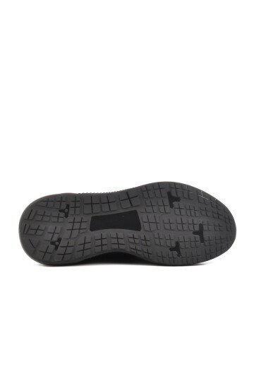 Siyah Nubuk Hakiki Deri Erkek Sneaker 1004 M
