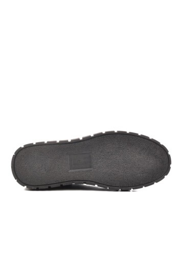 Siyah Nubuk Hakiki Deri Erkek Sneaker 2K0674-7662 M