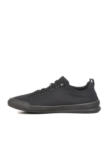 Siyah Tekstil Erkek Sneaker Punch M