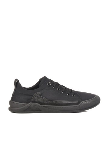Siyah Tekstil Erkek Sneaker Punch M