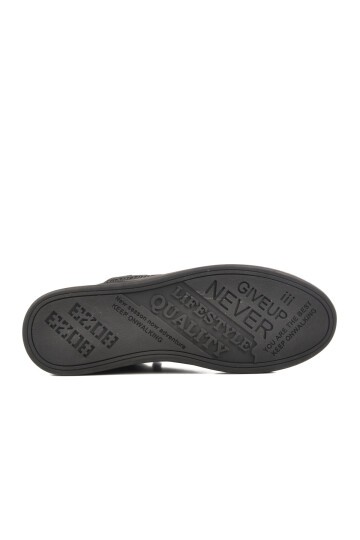 Siyah Tekstil Erkek Sneaker Punch M