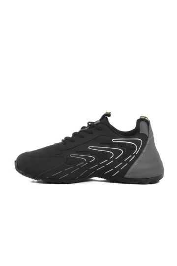 Siyah Memory Foam Hafif Erkek Spor Ayakkabı 250443 M