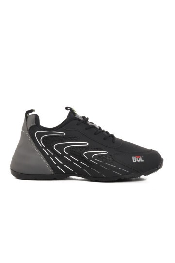 Siyah Memory Foam Hafif Erkek Spor Ayakkabı 250443 M