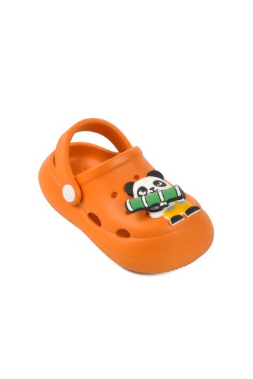Turuncu Unisex Çocuk Sabo Terlik B
