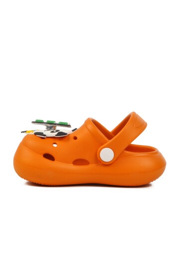 Turuncu Unisex Çocuk Sabo Terlik B