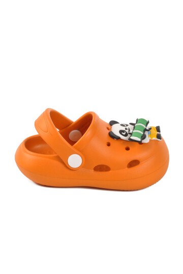 Turuncu Unisex Çocuk Sabo Terlik B