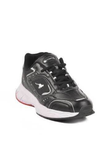 Siyah-Kırmızı Fileli Unisex Spor Ayakkabı 562 Saturn M