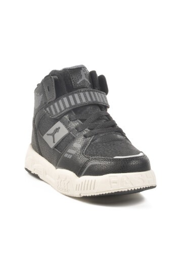 Siyah  Çocuk Sneaker King Uzun P